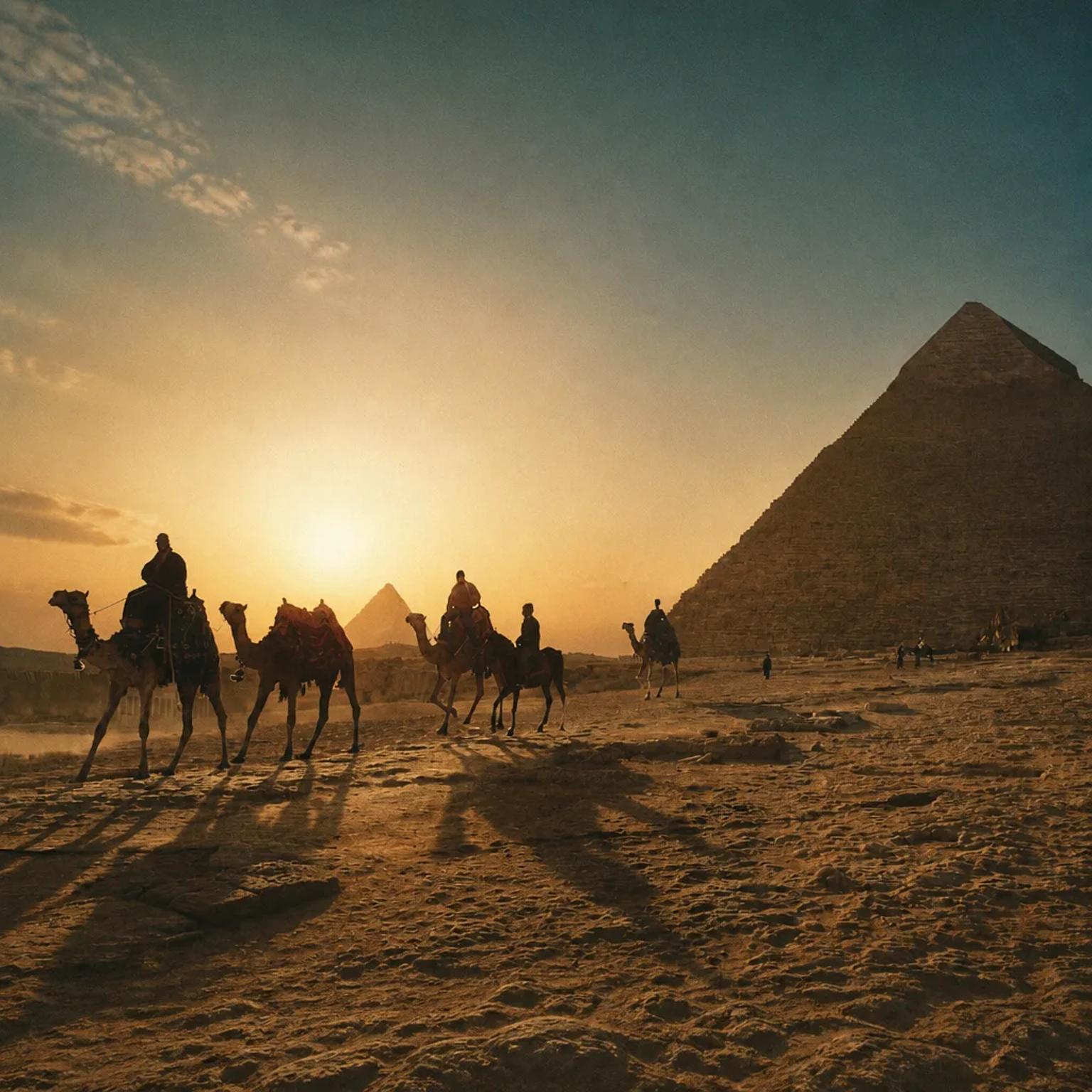 The Pyramids of Giza & the Sphinx